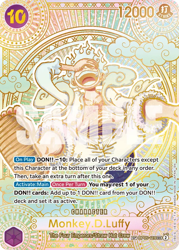 Monkey.D.Luffy OP05-119 Alternate Art