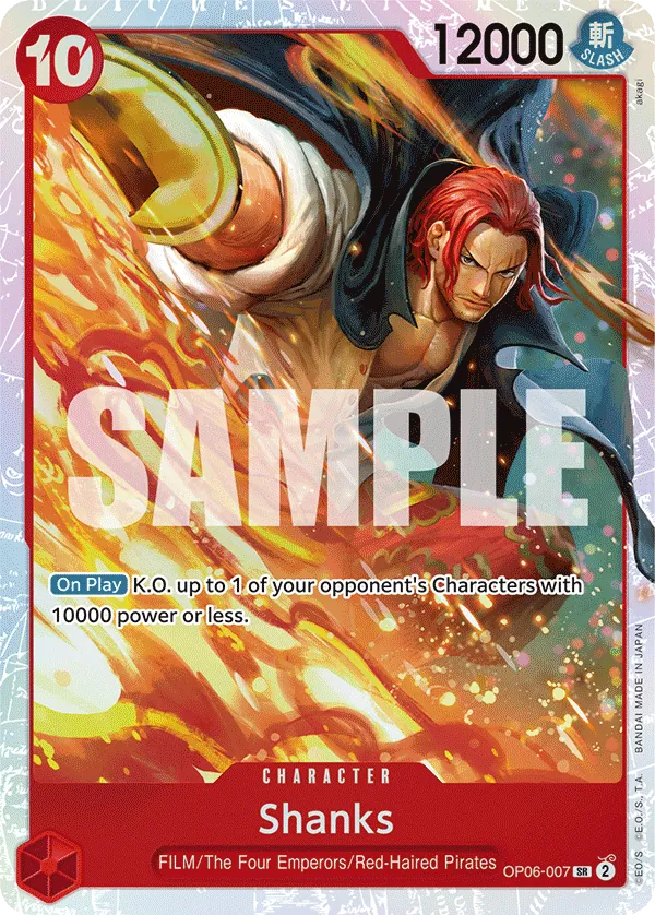 Shanks OP06-007 Reprint