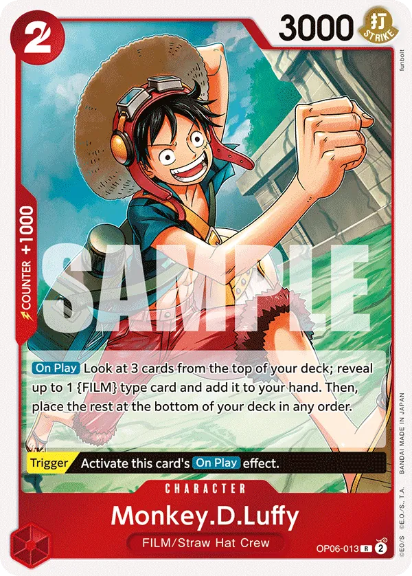 Monkey.D.Luffy OP06-013 Normal
