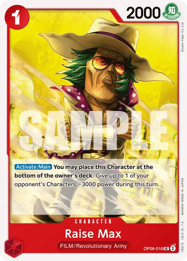 Raise Max OP06-016 Normal