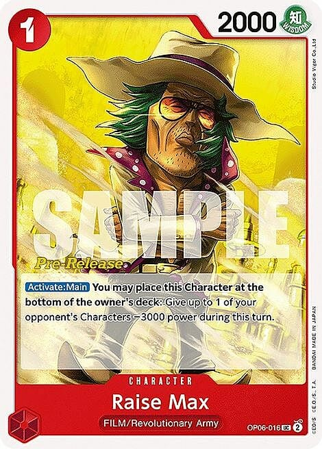 Raise Max OP06-016 Normal