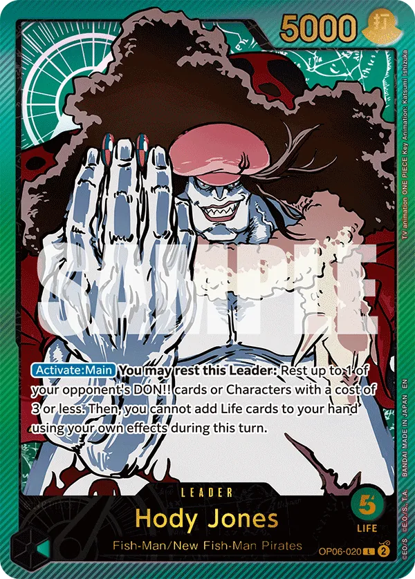 Hody Jones OP06-020 Alternate Art