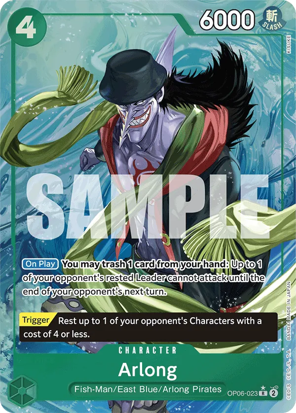 Arlong OP06-023 Alternate Art