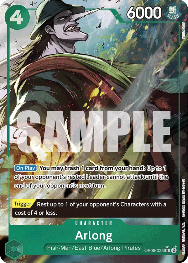 Arlong OP06-023 Full Art