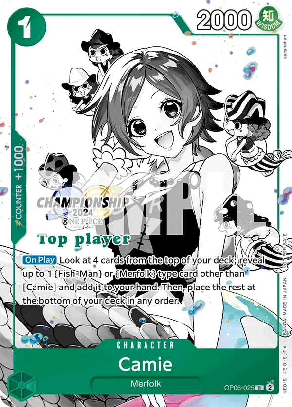 Camie OP06-025 Alternate Art