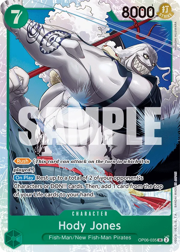 Hody Jones OP06-035 Reprint