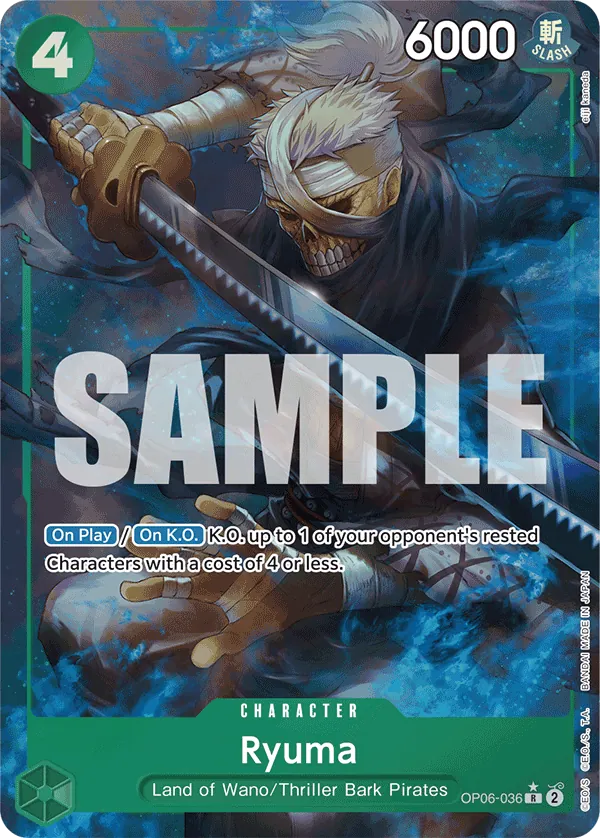 Ryuma OP06-036 Full Art