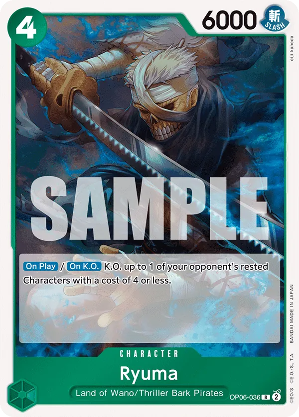 Ryuma OP06-036 Reprint