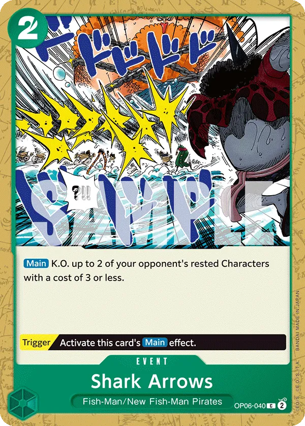 Shark Arrows OP06-040 Normal