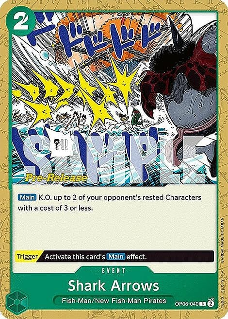 Shark Arrows OP06-040 Normal