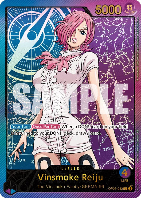 Vinsmoke Reiju OP06-042 Alternate Art