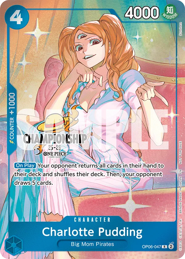 Charlotte Pudding OP06-047 Alternate Art