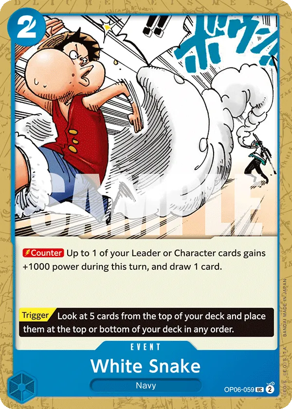 White Snake OP06-059 Reprint