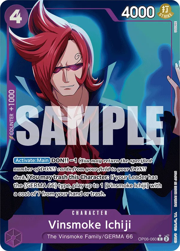 Vinsmoke Ichiji OP06-060 Full Art