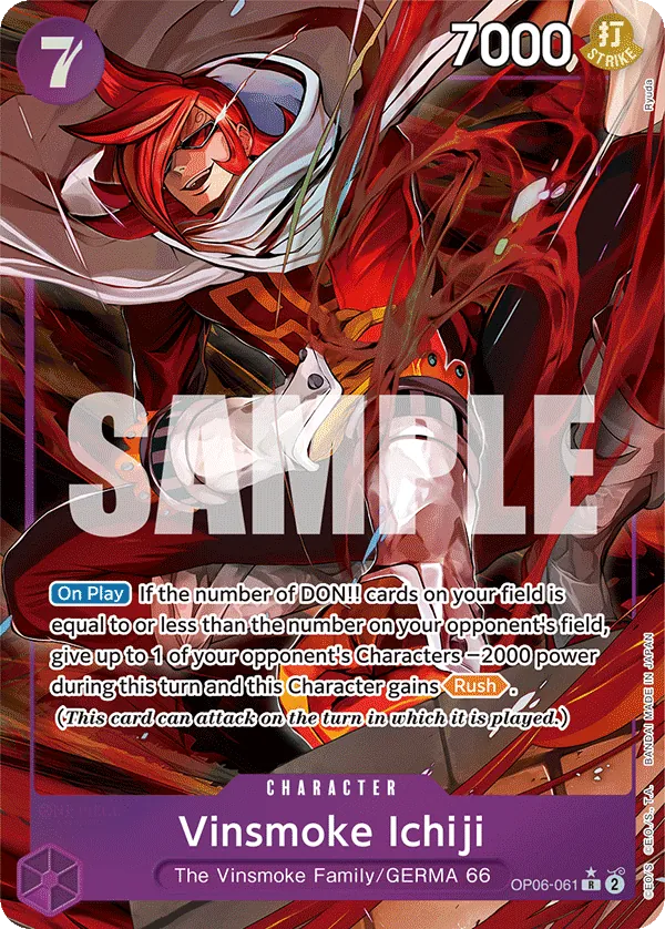 Vinsmoke Ichiji OP06-061 Parallel