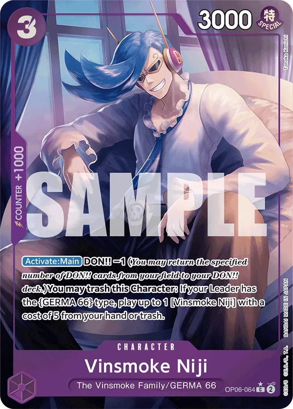 Vinsmoke Niji OP06-064 Full Art