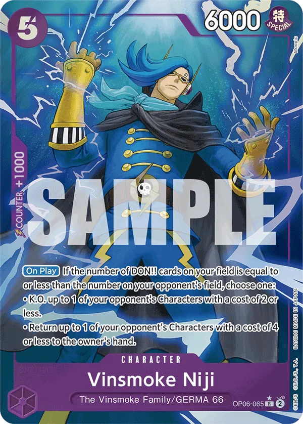 Vinsmoke Niji OP06-065 Full Art