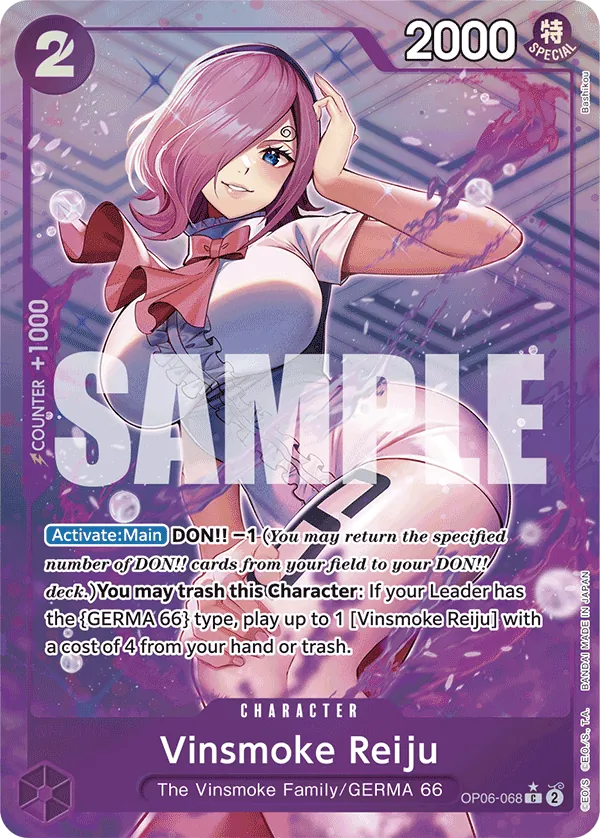 Vinsmoke Reiju OP06-068 Full Art