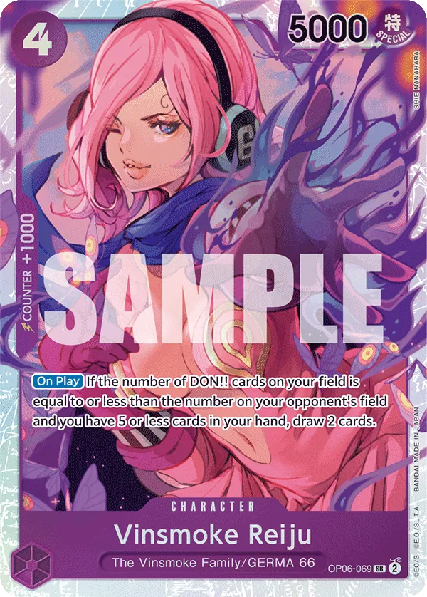 Vinsmoke Reiju OP06-069 Reprint
