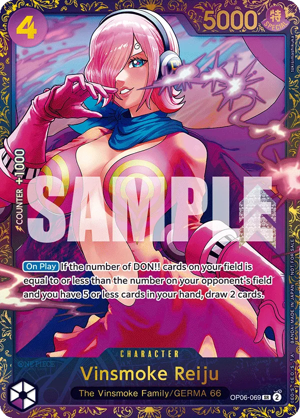 Vinsmoke Reiju OP06-069 Alternate Art