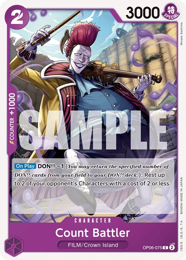 Count Battler OP06-075 Normal