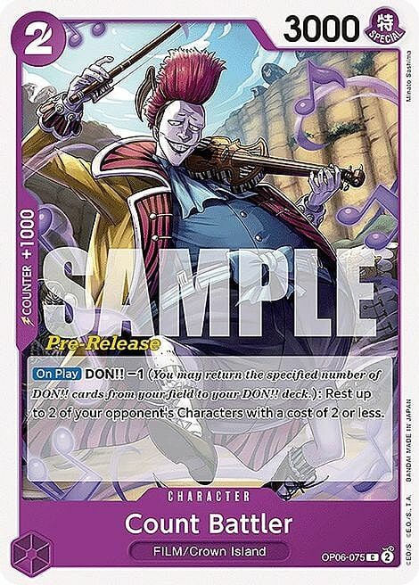 Count Battler OP06-075 Normal