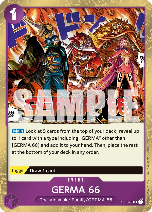 GERMA 66 OP06-078 Pirate Foil