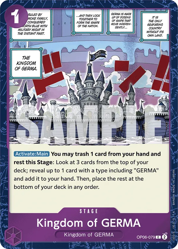 Kingdom of GERMA OP06-079 Pirate Foil