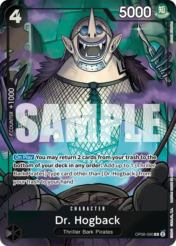 Dr. Hogback OP06-090 Alternate Art