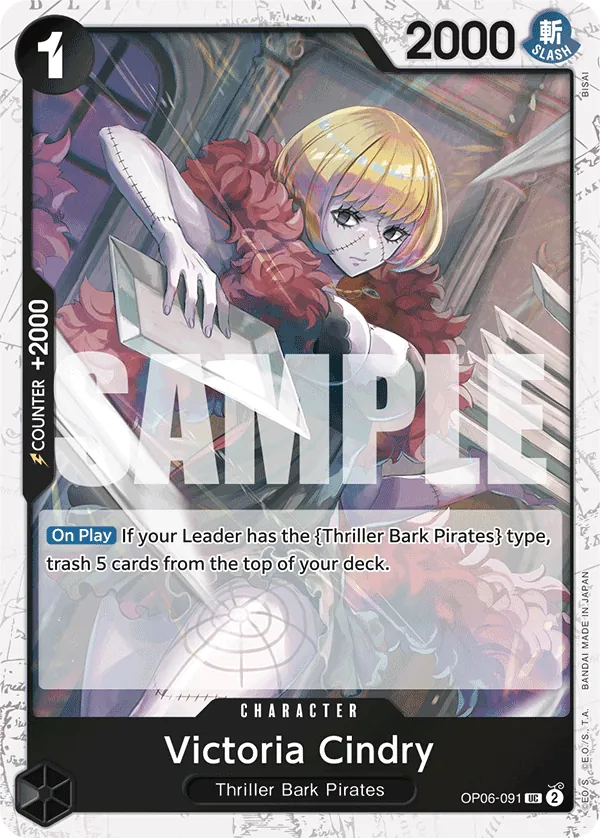 Victoria Cindry OP06-091 Pirate Foil