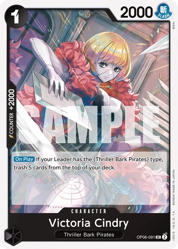 Victoria Cindry OP06-091 Reprint