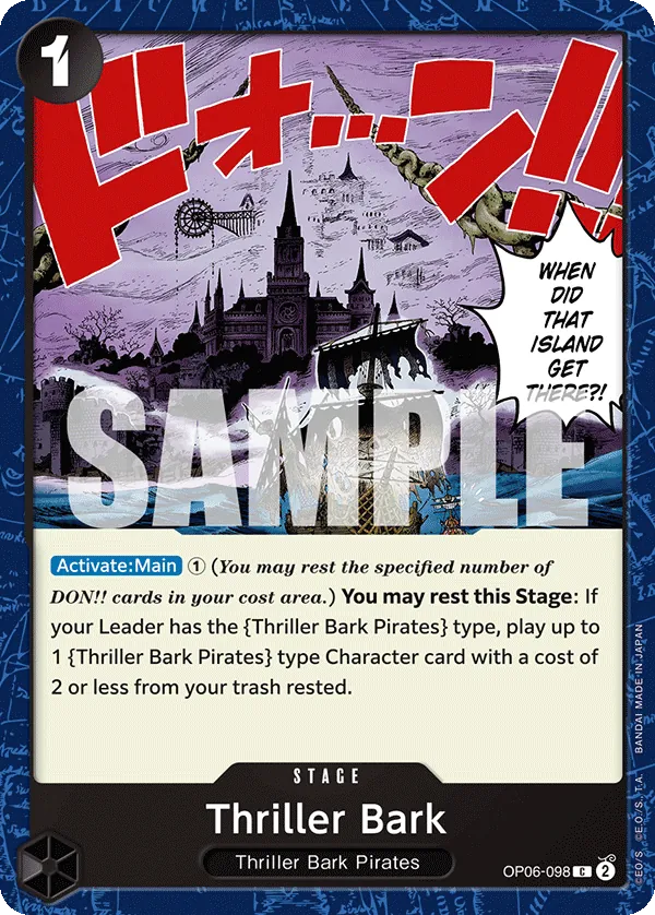 Thriller Bark OP06-098 Normal