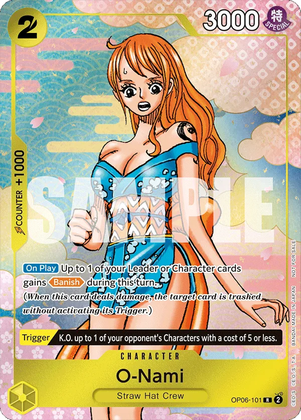 O-Nami OP06-101 Alternate Art