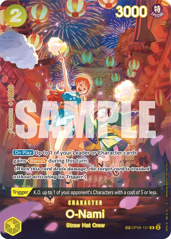 O-Nami OP06-101 Alternate Art