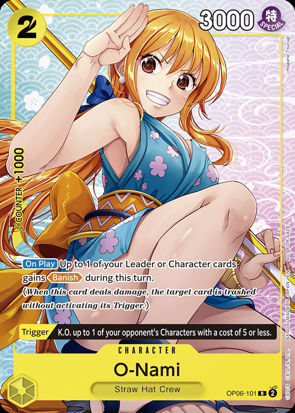 O-Nami OP06-101 Alternate Art