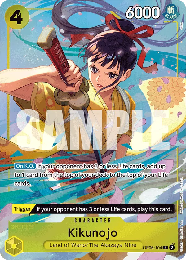 Kikunojo OP06-104 Alternate Art