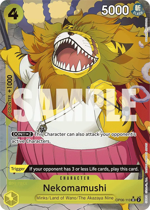 Nekomamushi OP06-110 Full Art