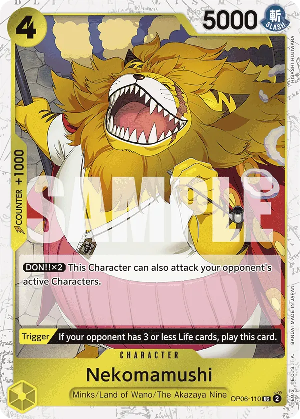 Nekomamushi OP06-110 Pirate Foil