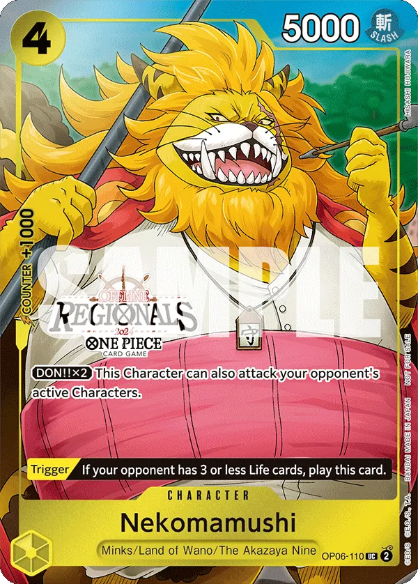 Nekomamushi OP06-110 Alternate Art