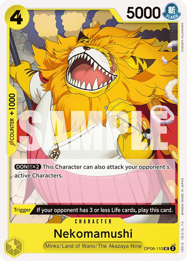 Nekomamushi OP06-110 Reprint