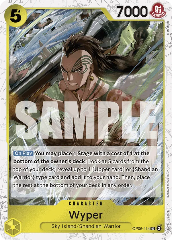 Wyper OP06-114 Pirate Foil
