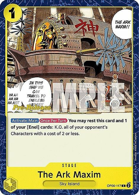 The Ark Maxim OP06-117 Normal