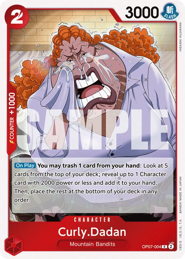 Curly.Dadan OP07-004 Normal