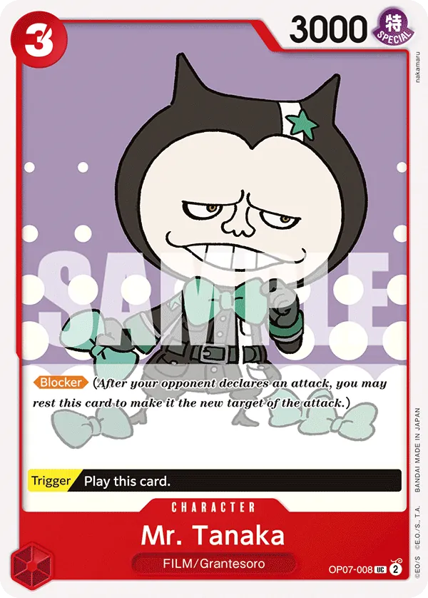 Mr. Tanaka OP07-008 Normal