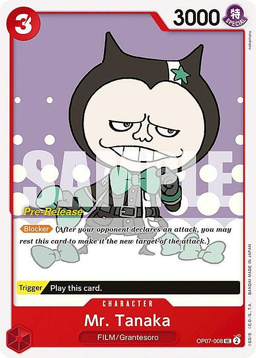 Mr. Tanaka OP07-008 Normal