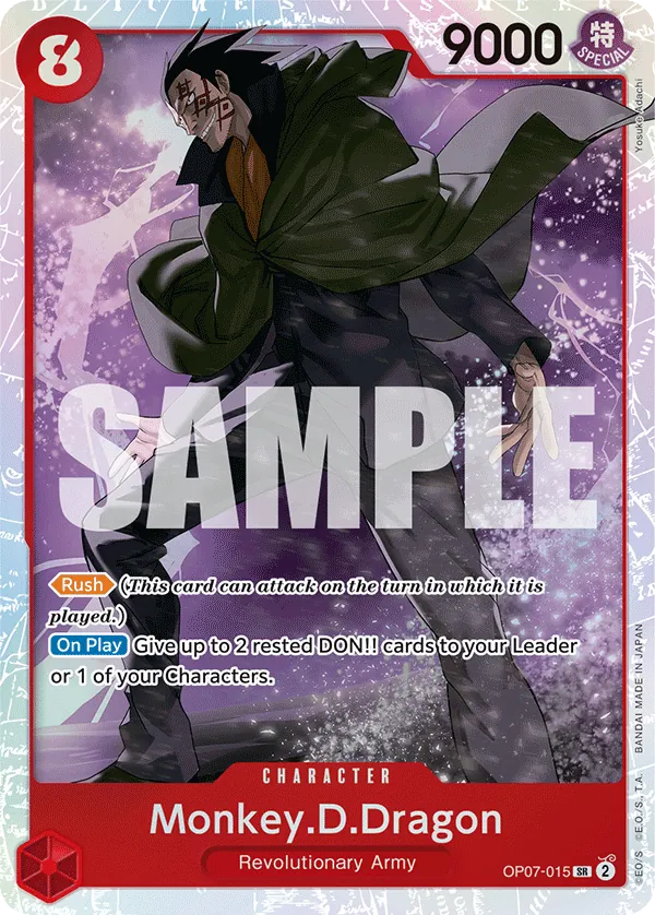 Monkey.D.Dragon OP07-015 Normal