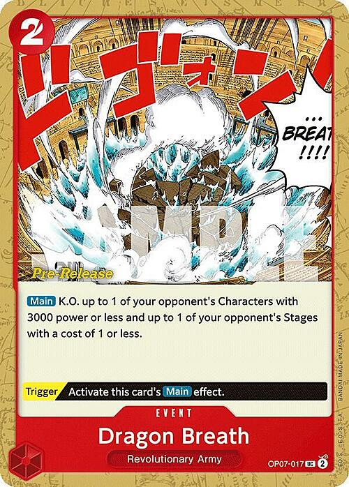 Dragon Breath OP07-017 Normal
