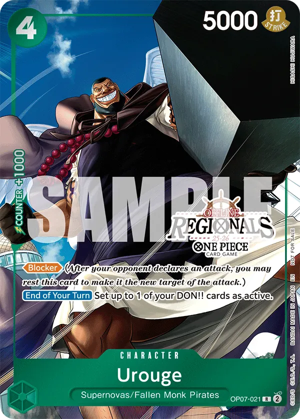 Urouge OP07-021 Alternate Art