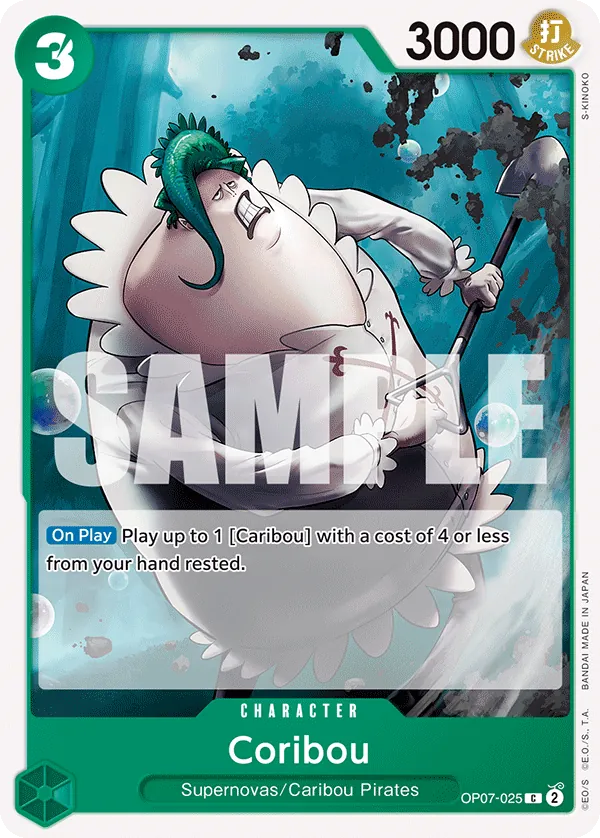 Coribou OP07-025 Reprint