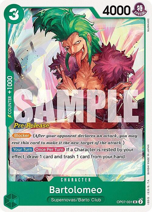 Bartolomeo OP07-031 Normal